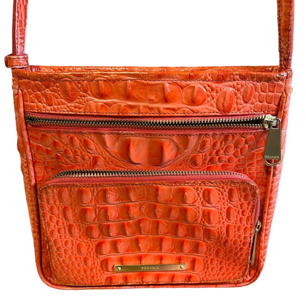 Brahmin Tilda Orange Crossbody